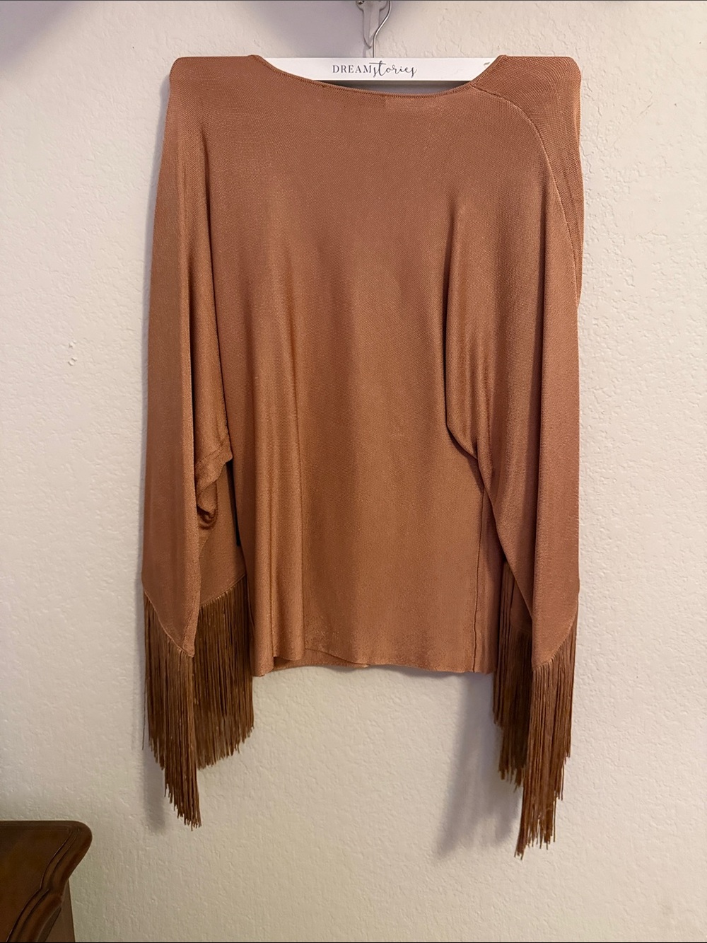Boston Proper Copper Knit V-Neck Top - Picture 4 of 5